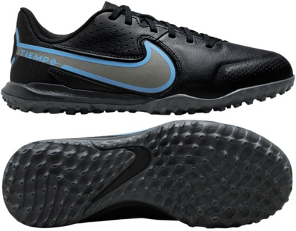 Czarne buty piłkarskie turfy Nike Tiempo Legend 9 Academy DA1328 004