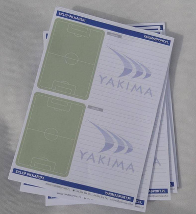 Blok trenera , notatnik A4 Yakimasport 100037