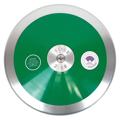 Dysk do rzutów wykonany ze stali i tworzywa Legend