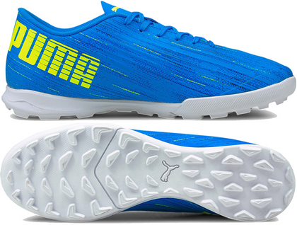 Niebieskie buty turfy Puma Ultra 4.2 TT 106357 01