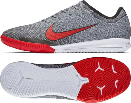 Szare buty halowe halówki Nike Mercurial Vapor 12 Pro Neymar IC AO4496-170