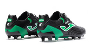 Czarno-zielone buty piłkarskie Joma Aguila Cup 2501 ACUW2501FG
