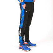 Czarno-niebieskie spodnie Joma Championship Street II 101865.107
