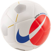 Biało-niebiesko-czerwona piłka nożna Nike Futsal Maestro SC3974-101