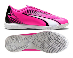 Różowe buty piłkarskie Puma Ultra Play IT 107766 01