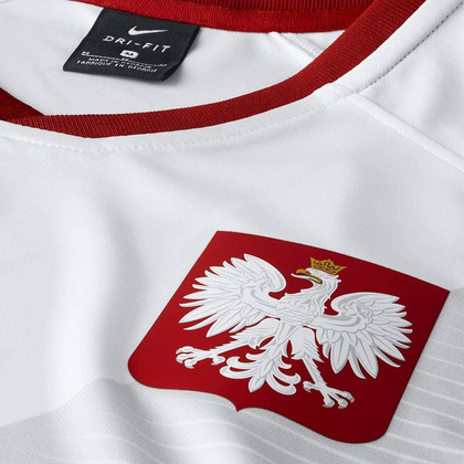 Biało-czerwona koszulka reprezentacji Polski Nike Breathe Top 2018 893891-100