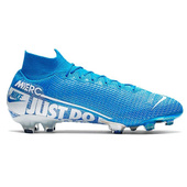 Niebieskie buty piłkarskie korki Nike Mercurial Superfly 7 Elite FG AQ4174-414