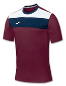 Bordowa koszulka piłkarska Joma Crew 100224.650