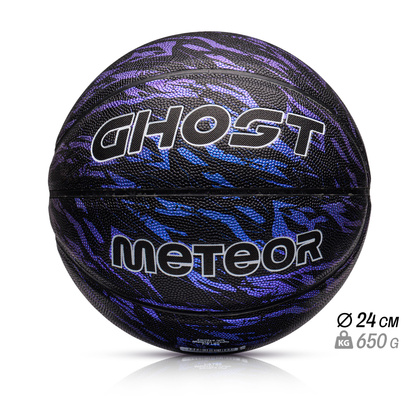 Piłka koszykowa Meteor Ghost niebieski 7