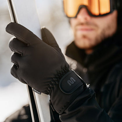 Rękawice zimowe Meteor Snorra S czarny
