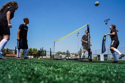 Zestaw do siatkonogi BazookaGoal Soccer Tennis 300x100 cm