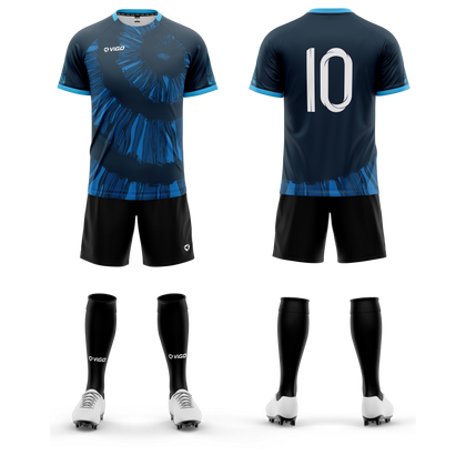Komplet piłkarski Vigo Striker 8 + nadruk Sublimacja