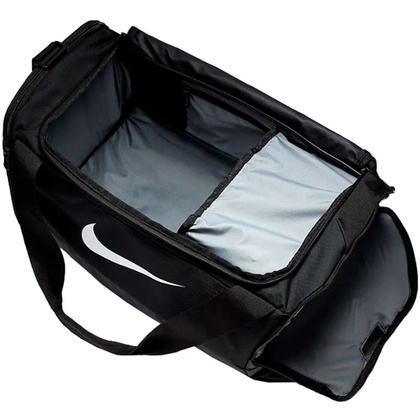 Czarna torba sportowo-podróżna Nike Brasilia Training Duffel Bag 9.0 BA5957-010 rozmiar S