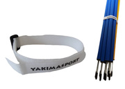 Biały rzep do przenoszenia i magazynowania sprzętu Yakimasport 100121