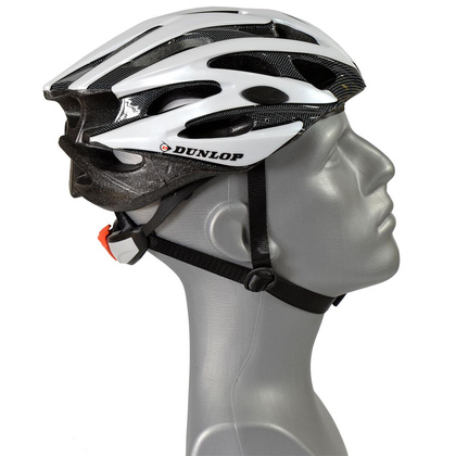 KASK ROWEROWY REGULOWANY DUNLOP MTB R.S (53-55CM) BIAŁY PERŁOWY