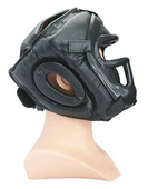 KASK Z MASKĄ SR czarny