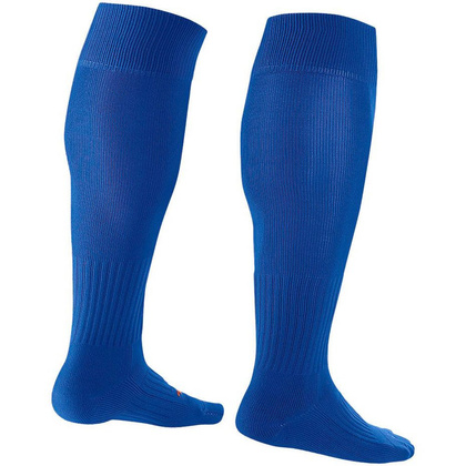 Niebieskie getry skarpety piłkarskie Nike Classic II Cush OTC Team SX5728 463