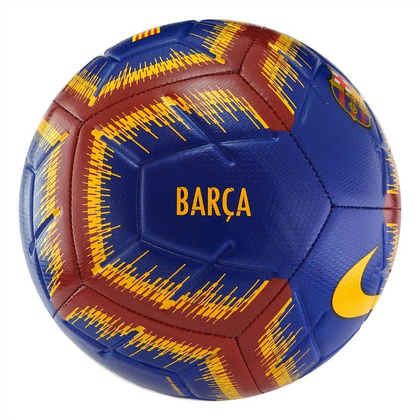 Granatowa piłka nożna Nike Strike FC Barcelona SC3365-455 rozmiar 4