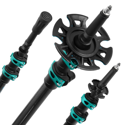 TK8607 KIJE TREKKINGOWE WŁÓKNO WĘGLOWE NILS