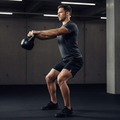 HANTLA KOMPOZYTOWA KETTLEBELL 10KG ODWAŻNIK ENERO FIT