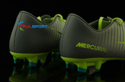 Szaro-zielone buty piłkarskie Nike Mercurial Victory FG 831964-003