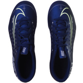 Granatowe buty piłkarskie korki Nike Mercurial Vapor 13 Club GS FG/MG CJ1293-401