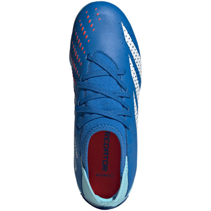 Niebieskie buty piłkarskie Adidas Predator Accuracy.3 IE9503 - Junior