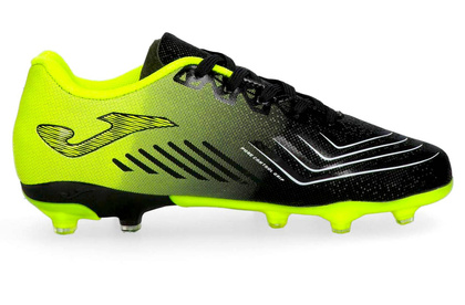 Czarno-seledynowe buty piłkarskie korki Joma Propulsion 2201 PRJS2201FG - Junior
