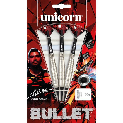 Rzutki soft tip Unicorn BULLET STAINLESS STEEL- Jelle Klaasen