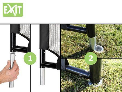 Bramka do piłki nożnej Exit Finta 300x200 cm