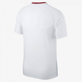 Biało-czerwona koszulka reprezentacji Polski Nike Breathe Top 2018 893891-100