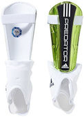 Zielone ochraniacze Adidas Predator Replique X16844