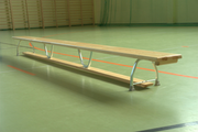 Ławka gimnastyczna 3,5 m nogi metalowe