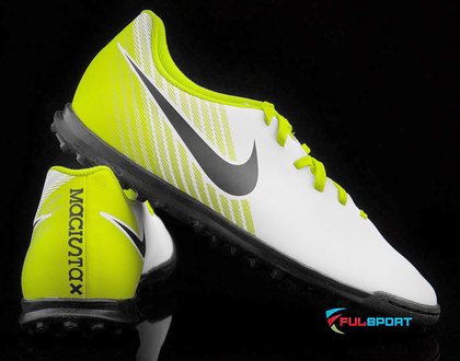 Biało-zielone buty piłkarskie na orlik Nike Magista Ola TF 844416-109 JR