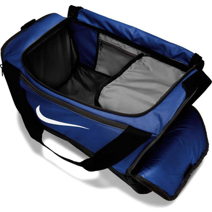 Niebieska torba Nike Brasilia Duffel BA5957 480 - rozmiar S 