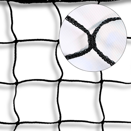Siatka do siatkówki treningowa |9,5m x 1m| PE 3mm czarna bezwęzłowa - Legend Sport