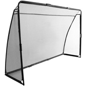 BRAMKA DO PIŁKI NOŻNEJ Z SIATKĄ I TARCZĄ STRZELECKĄ 240x160x80CM ENERO PRO