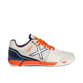 Szaro-pomarańczowe buty halowe Munich Prisma 19 3116019