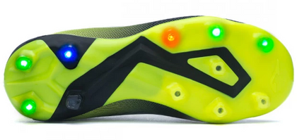 Czarno-seledynowe buty piłkarskie korki Joma Propulsion 2201 PRJS2201FG - Junior