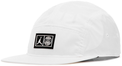 Biała czapka z daszkiem Nike Paris Saint Germain Jordan AQ9692-101