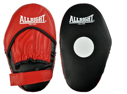 ŁAPA TRENERA czerwono-czarna