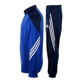Niebieski dres treningowy Adidas Sereno 14 junior F49716