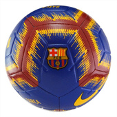 Granatowa piłka nożna Nike Strike FC Barcelona SC3365-455 rozmiar 4