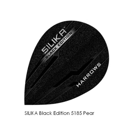 Piórka Harrows SILIKA Black Edition