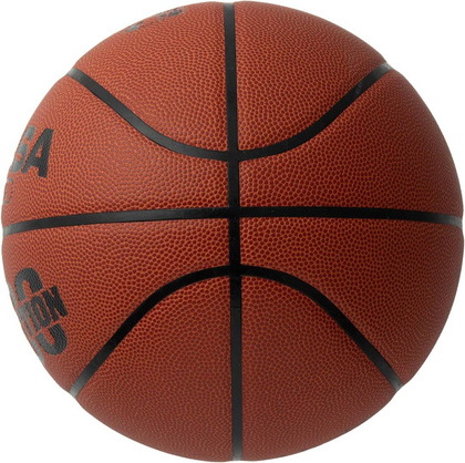 Brązowa piłka do koszykówki Mikasa Competition BQ1000