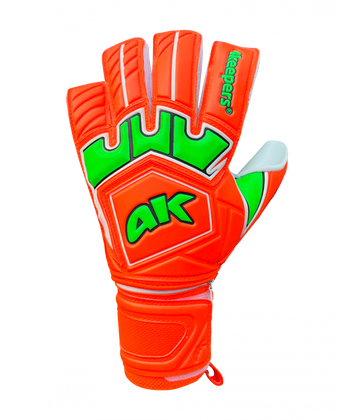 Pomarańczowo-zielone rękawice bramkarskie 4Keepers Guard Fogo