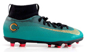 Zielone buty piłkarskie Nike Mercurial Superfly Club CR7 MG AJ3115-390 JR