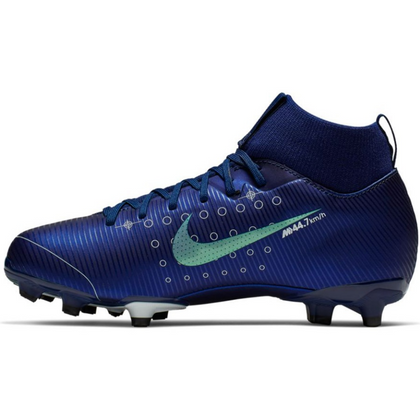Granatowe buty piłkarskie korki Nike Mercurial Superfly 7 Academy FG/MG BQ5427-401