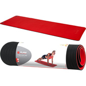 MATA DO ĆWICZEŃ TPE POMARAŃCZOWO CZARNA Z OTWORAMI 173x61x1CM PURE 2 IMPORVE