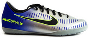 Szaro-niebieskie buty piłkarskie na halę Nike Mercurial Victory IC 921493-407 JR